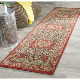 Safavieh Mahal Red/ Red Rug (22 x 8)