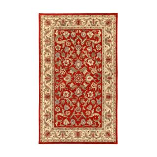 Harmony Red/Beige Floral Area Rug