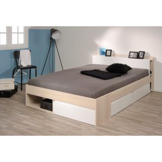 Parisot Most Full Wood Storage Panel Bed