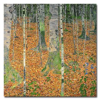 Gustav Klimt The Birch Wood Canvas Art   15266267  