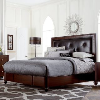 Hillsdale Roma Upholstered Panel Bed   Panel Beds
