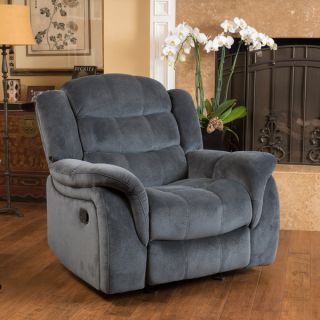 Christopher Knight Home Hawthorne Fabric Glider Recliner Club Chair