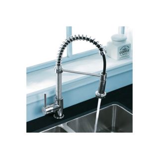 Vigo 1 Handle Single Hole Pull Out Spiral Kitchen Faucet