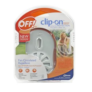 OFF Clip On Mosquito Repellent   White