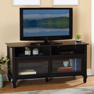 Simple Living Layla Antique White TV Stand