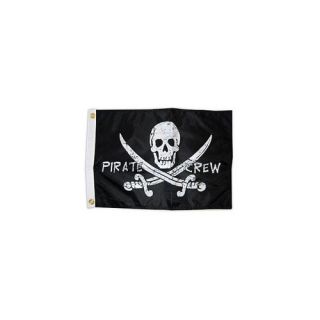 Pirate Heads Pirate Crew Traditional Flag