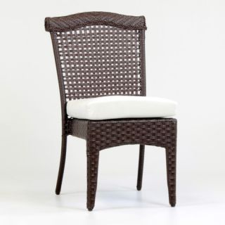 Martinique Dining Side Chair with Cushion by South Sea Rattan