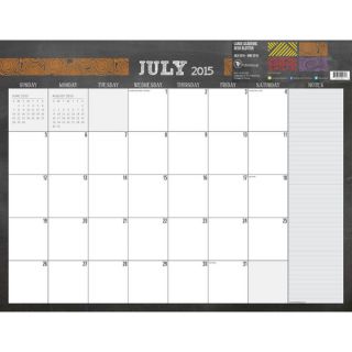 22 inch July 2015   June 2016 Desk Blotter Calendar  