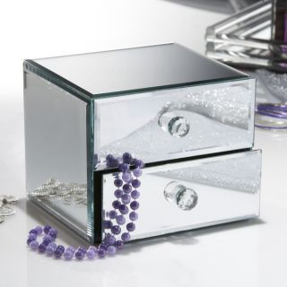 Mirrored 2 drawer Jewelry Box  ™ Shopping