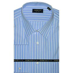 Domani Blue Label Mens French Cuff Dress Shirt   Shopping