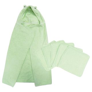 Trend Lab 6 piece Monkey Hooded Towel and Wash Kit