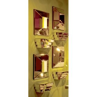 Howard Elliott Mirrored Wall Shelf