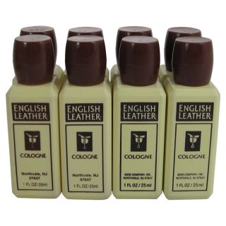 Dana English Leather Mens 1 ounce Cologne (Pack of 8)  