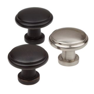 GlideRite 1.125 inch Oil Rubbed Bronze Round Ring Cabinet Knobs (Case