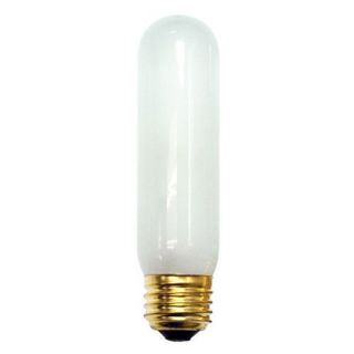 Bulbrite Frosted T10 Medium Base Incandescent Light Bulb   20 pk.   Light Bulbs