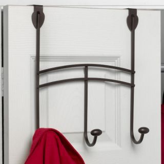 Duchess Over the Door Metal 3 Hook Garment Rack   Coat Racks