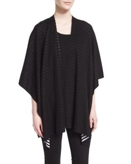 Belford Reversible Striped Poncho