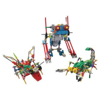 Knex Robo Creatures Bundle Robo Strike, Robo Smash, and Robo Sting Building Sets   Building Sets & Blocks