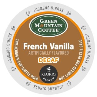 Green Mountain Coffee French Vanilla K Cups for Keurig Brewers (48