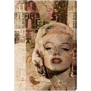Burst Creative China Doll Graphic Art on Canvas by Oliver Gal