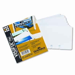 Visifix Double Sided Business Card Refill Sleeves, 40/Pack
