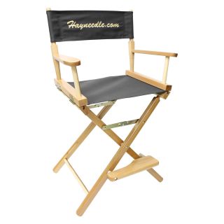 Gold Medal 24 in. Contemporary Counter Height Director Chair   Personalization Option   Directors Chairs