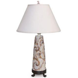 Mosaic 30 H Table Lamp with Empire Shade
