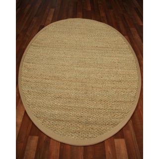 Half Panama Tan Solid Area Rug by Natural Area Rugs