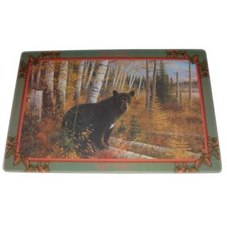 Bear Tempered Glass Cutting Board by MotorHead Products