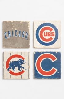 Chicago Cubs Marble Coasters (Set of 4)