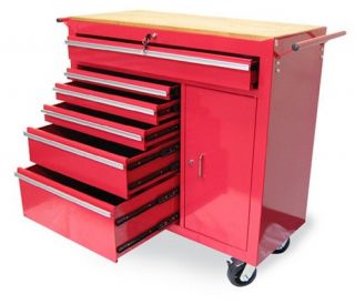 Excel 6 Drawer Workstation Cart   Tool Chests & Cabinets