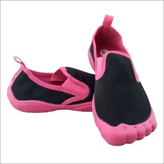 Girls Twin Gore Mesh Black/ Pink Water Shoes   17418330  