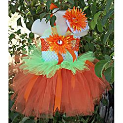 Just Girls Halloween Pumpkin Tutu Dress   Shopping   The
