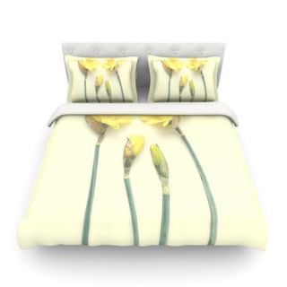 Springtime Yellow by Debbra Obertanec Light Duvet Cover