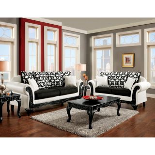 Furniture of America Mcalexander 2 Piece Sofa Set   Sofa Sets