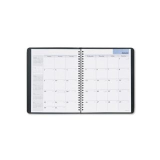 DayMidner 2015 Black Recycled Monthly Planner (6.875 x 8.75