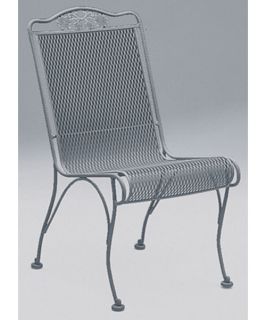 Woodard Briarwood High Back Side Chair   Outdoor Dining Chairs
