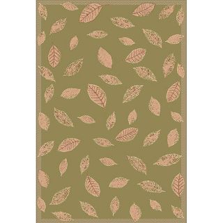 Floating Leaves Green Outdoor Rug (33 x 411)  ™ Shopping
