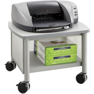 Safco Impromptu Under Table Printer Stand   Gray   Computer Carts