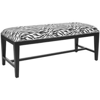 INSPIRE Q Southport Cowhide Print 40 inch Metal Bench