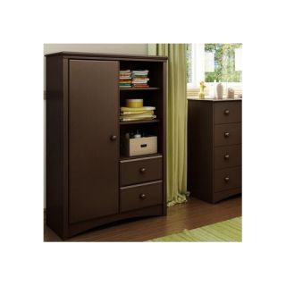 South Shore Angel Changing Table and Armoire with Drawers