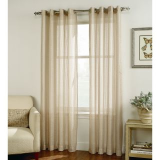 Lichtenberg Cleo Open Weave Grommet Curtain Panel