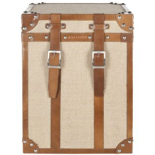 Alex Leather Strap Square Trunk