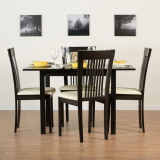 Aeon Furniture Flex 5 Piece Dining Table Set with Hartford Chairs   Dining Table Sets