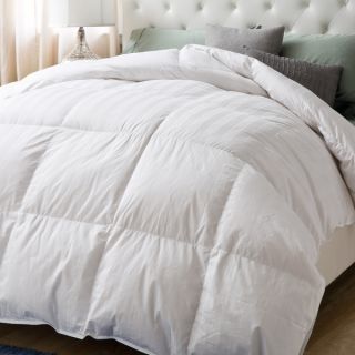 White 650 Fill Power Hypoallergenic 300 Thread Count Down Comforter