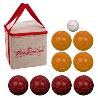 Trademark Games Budweiser 100mm Bocce Ball Set   Bocce Ball