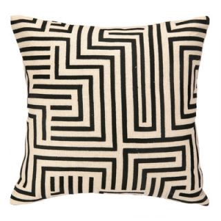 Trina Turk Residential Mira Mesa Embroidered Linen Throw Pillow