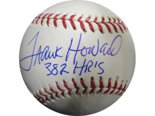 Frank Howard signed Official Major League Baseball 382 HR's  JSA Hologram