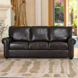 Abbyson Living Bliss Leather Sofa