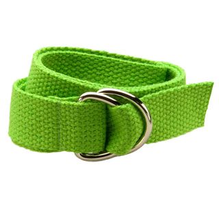 Leapin Lime Kids D Ring Belt